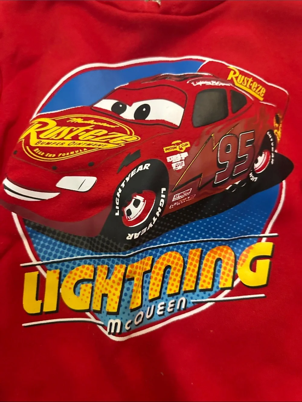 Disney Red Lightning McQueen Pullover Sweatshirt